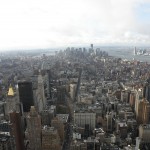 Vue depuis le 86 étage de l'Empire State Building