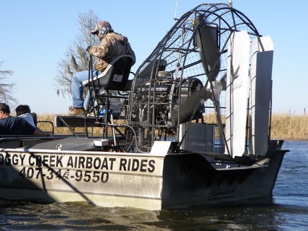 Faire une balade en airboat (hydroglisseur) près d’Orlando